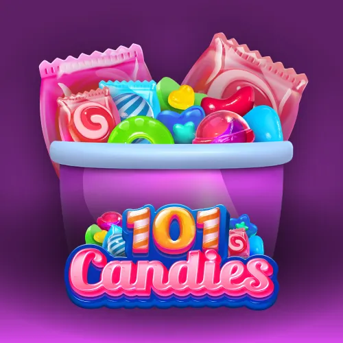 Miniatura del juego de casino 101 Candies en el catálogo del sitio argentino de la marca.