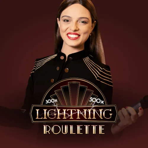 Miniatura de la mesa Lightning Roulette dentro del catálogo de casino en vivo de betwarrior.bet.ar.